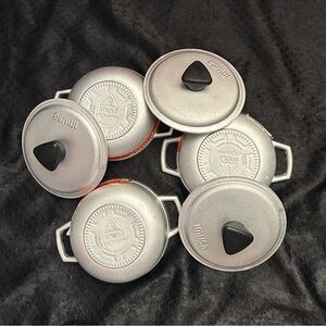 Mini mini pots set of  3 pots